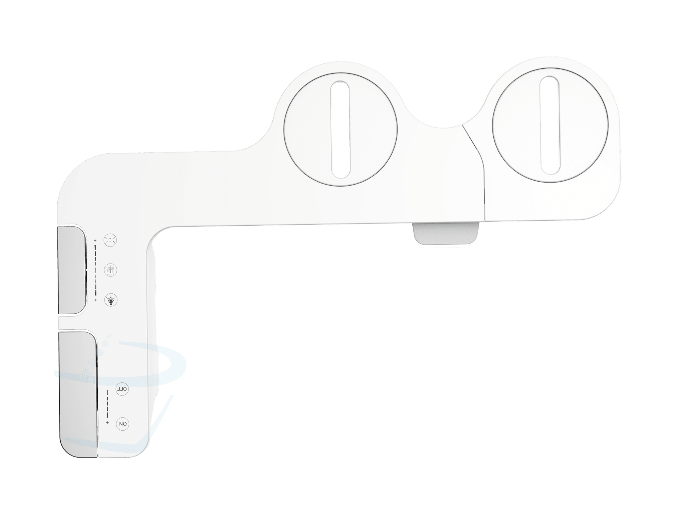 Thin Ultra Bidet Double Nozzle