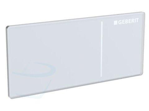 Geberit Sigma70 bedieningspaneel Wit Glas