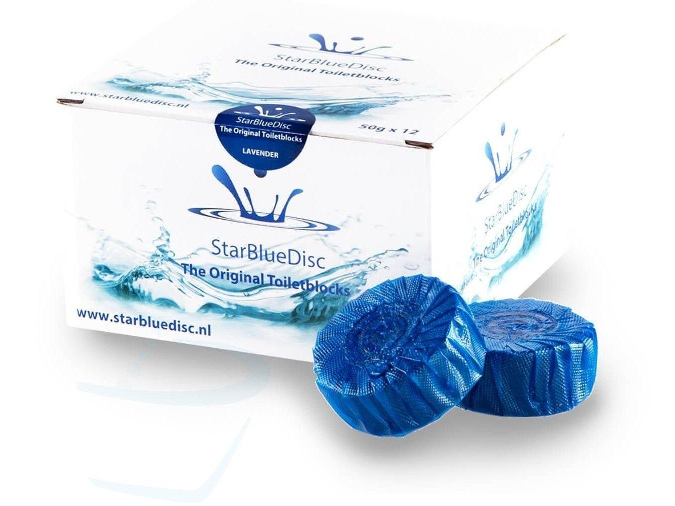 Geberit toiletblok, StarBlueDisc toiletblokjes