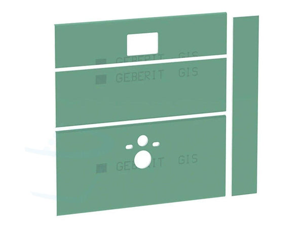 Geberit GIS set gipskartonplaten voor wand-wc