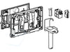 Geberit toiletstick houder voor UP320 inbouw reservoir technische tekening