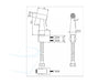 STS33 RVS Inbouw Toiletdouche Set Zwart Warm water